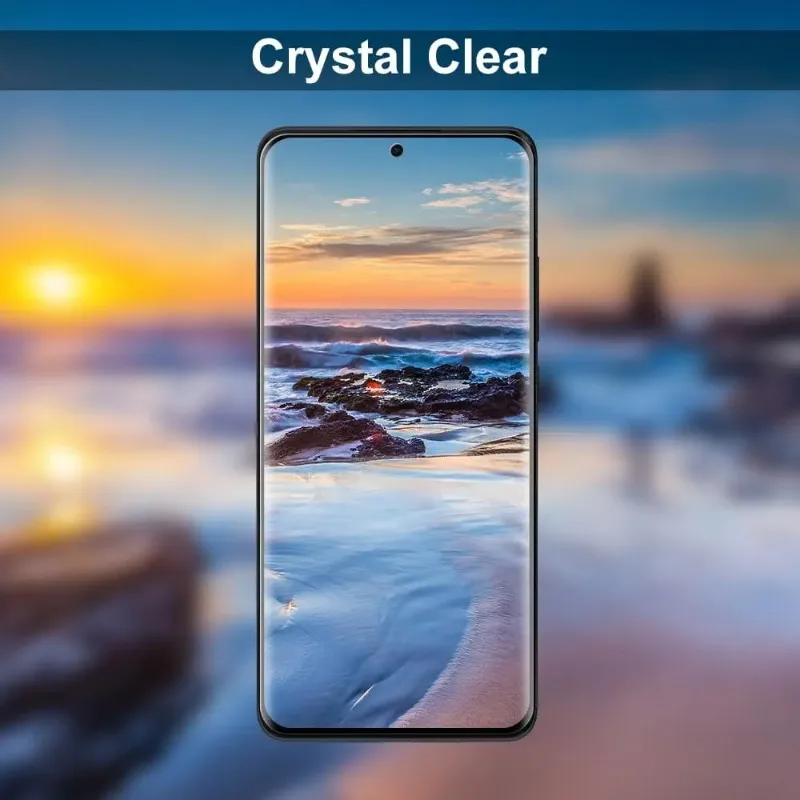 4 шт. 9H изогнутая четырехсторонняя клейкая Защитная пленка для экрана Xiaomi 12