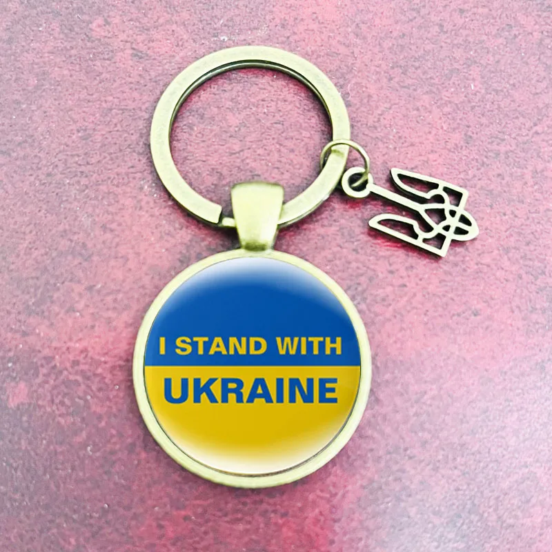 

Брелок с надписью «Peace Tryzub Rune»