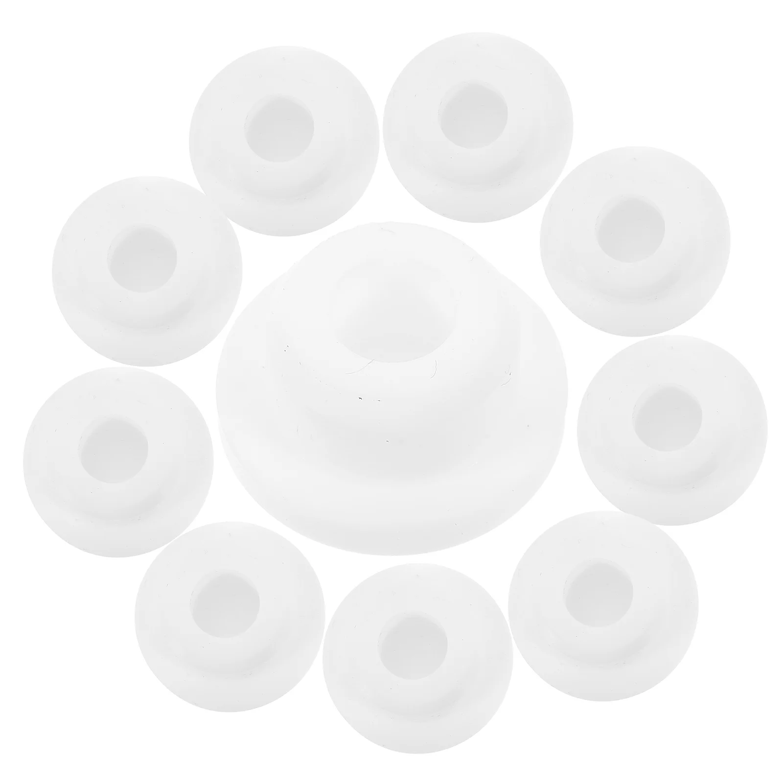 

10pcs Bathroom Washbasin Stoppers Wash Basin Side Drainage Hole Stoppers Bathroom Drain Plugs