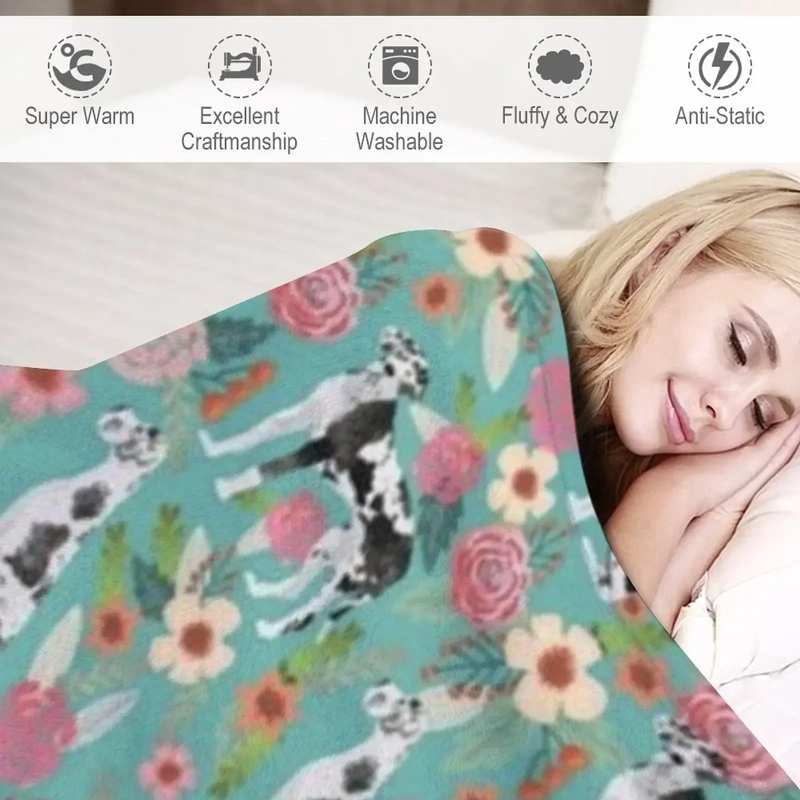 Одеяло GREAT DANE покрывала для дивана-кровати одеяла косплея в стиле аниме