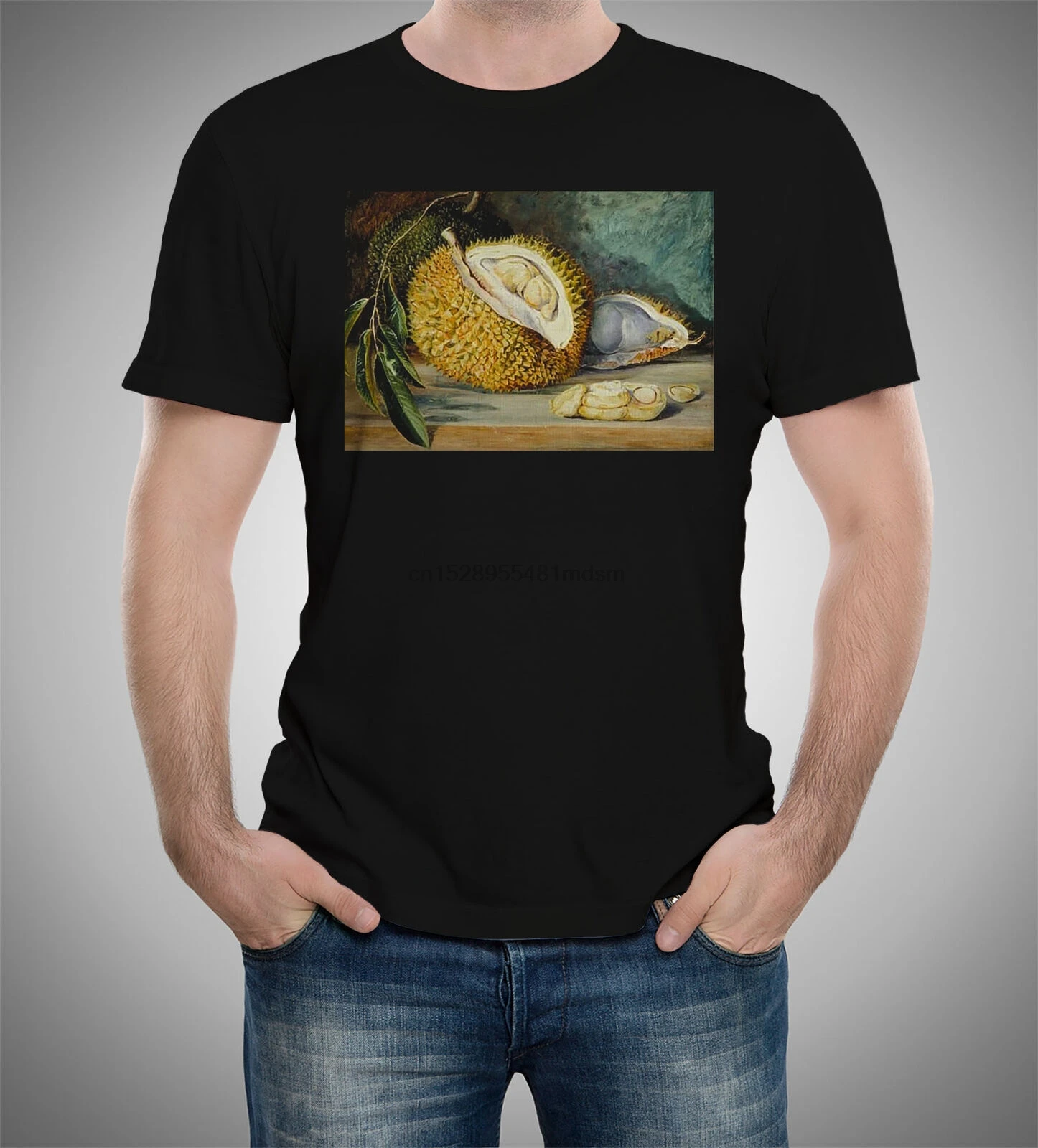 Футболка Durian с изображением фруктов размеры от S до 5XL |