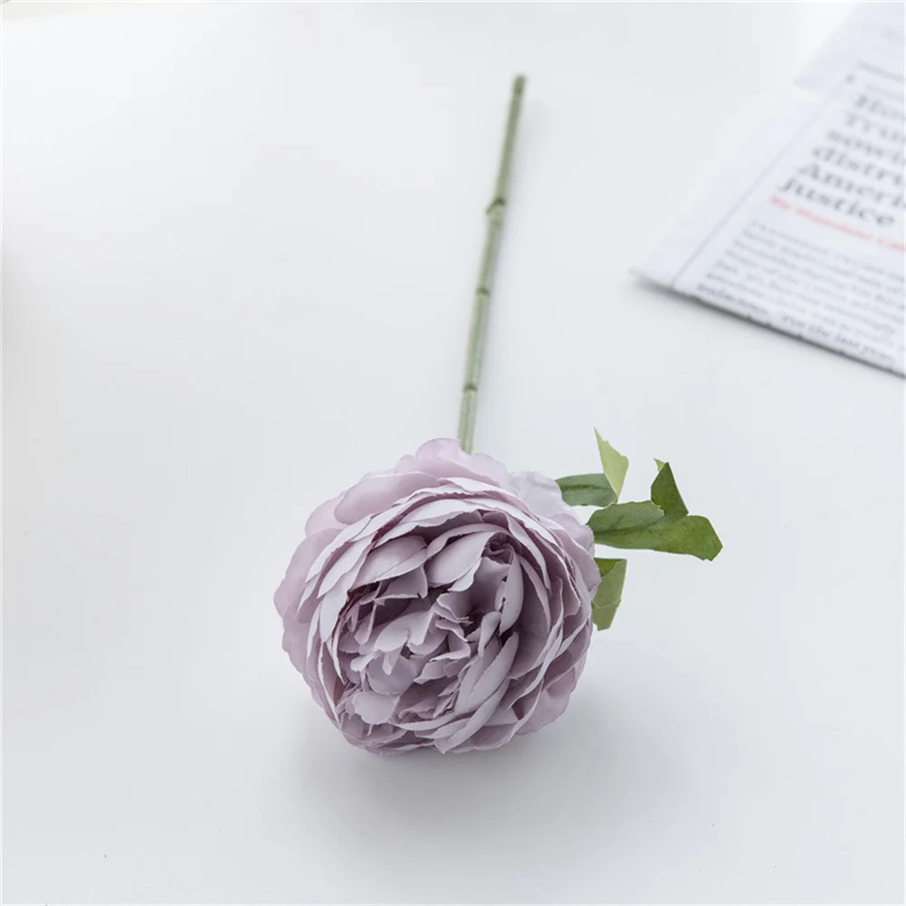 

Artificial Single-headed Peony Flower Multicolor Garden Restaurant Household Decoration Flower Arrangement Decoration