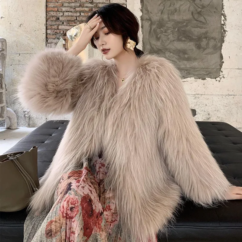 Winter Jacket Women 2022 Fur Coat Women Warm Coats Thicken Faux Fur Coat Korean Fur Jacket Women's Fur Coat Winter Fur for Women