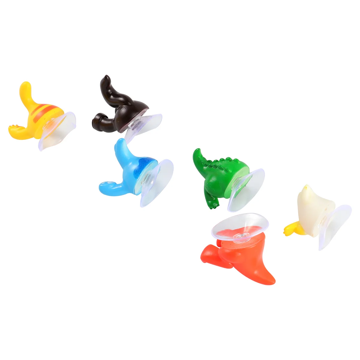 6 шт. крючок для животных Ganchos Para Esferas Navideñas Красивое украшение вакуумного ребенка