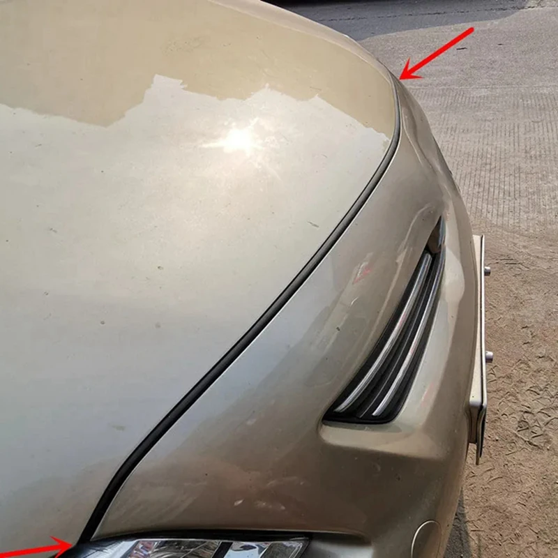 Резиновая уплотнительная лента передней капота автомобиля для Toyota Corolla 2007-2013