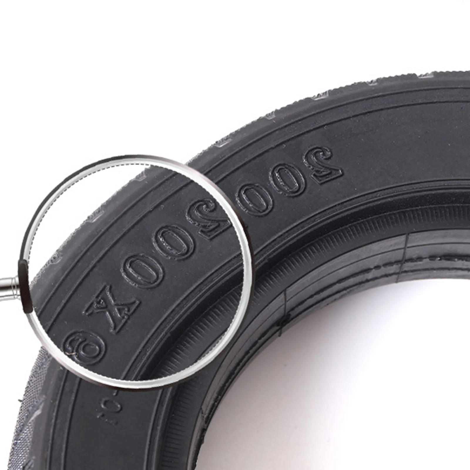 

200X60 Electric Scooter Car Solid Tire Skateboards Balance Tyres Tyre Wheel For 8 Inches Scooters Replacement Scooter Parts