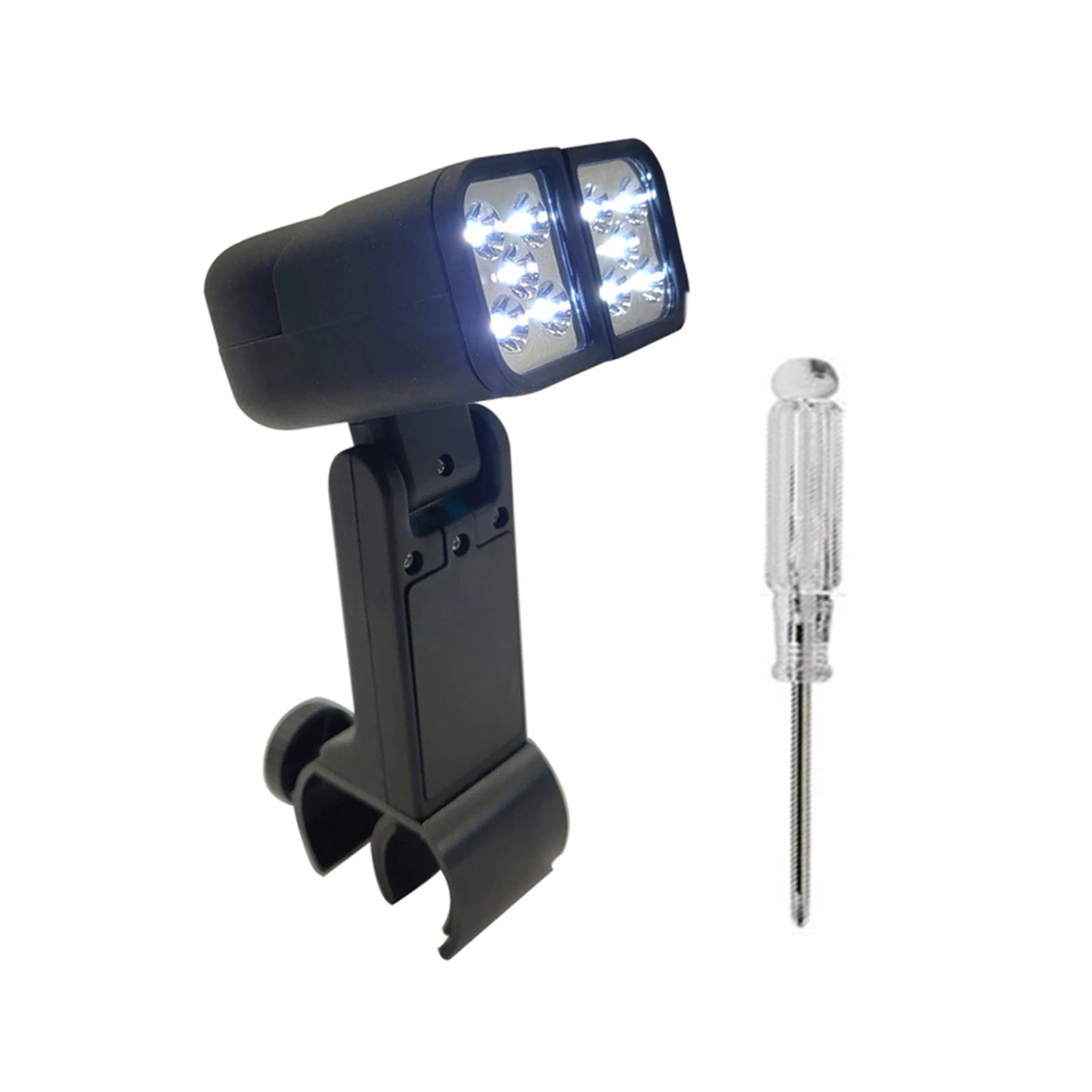 

Flexible BBQ Grill Light Heat Resistant Portable Cooking 10 LEDs Camping Lamp Cycling Waterproof Night 90 Rotation Super Bright