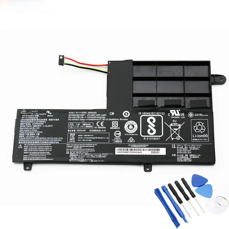 

For Lenovo ideapad 510S-14IKB-15ISK 300S-14ISK 310S-14AST L14M2P21 L14L2P21 laptop battery