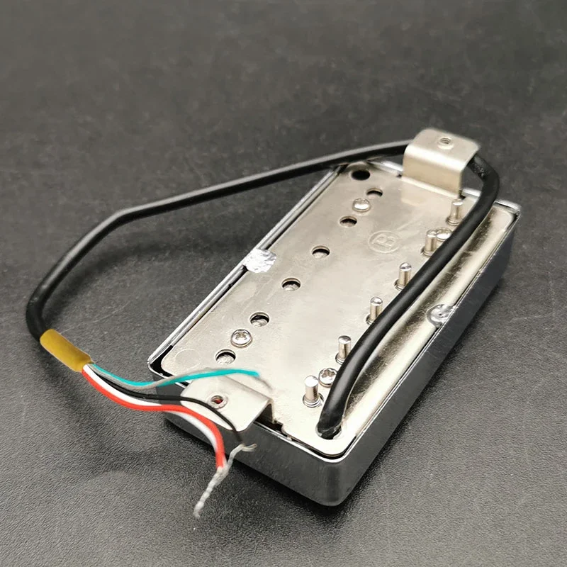 GETMUSIC Alnico 2 хамбакер гитарный звукосниматель 4 катушечный Chrome