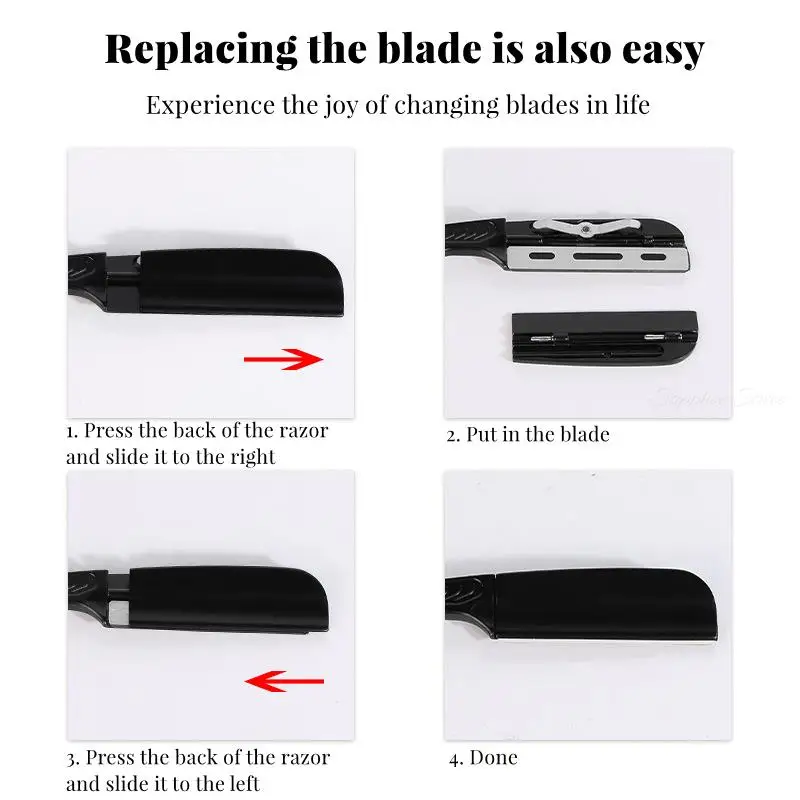 Новинка 2022 японские перьевые лезвия бритва в стиле ретро ручная