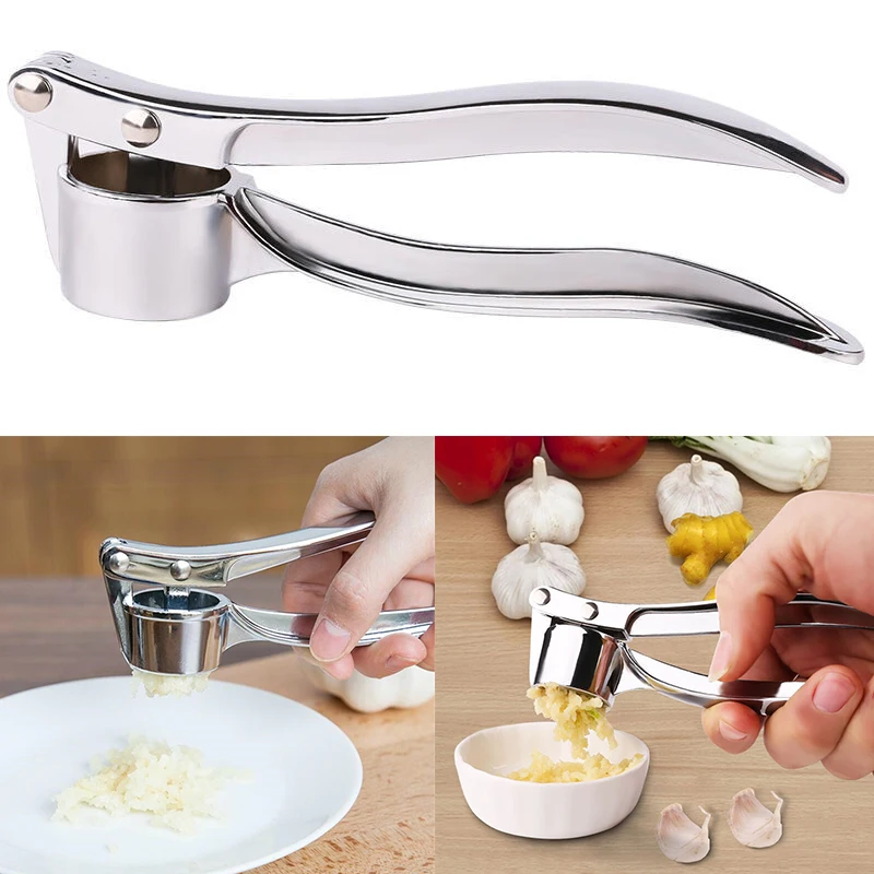 

Garlic Masher Manual Squeezing Garlic Masher Kitchen Vegetable Noodle Cooking Ginger Garlic Grinder Tool Kitchen Accessories