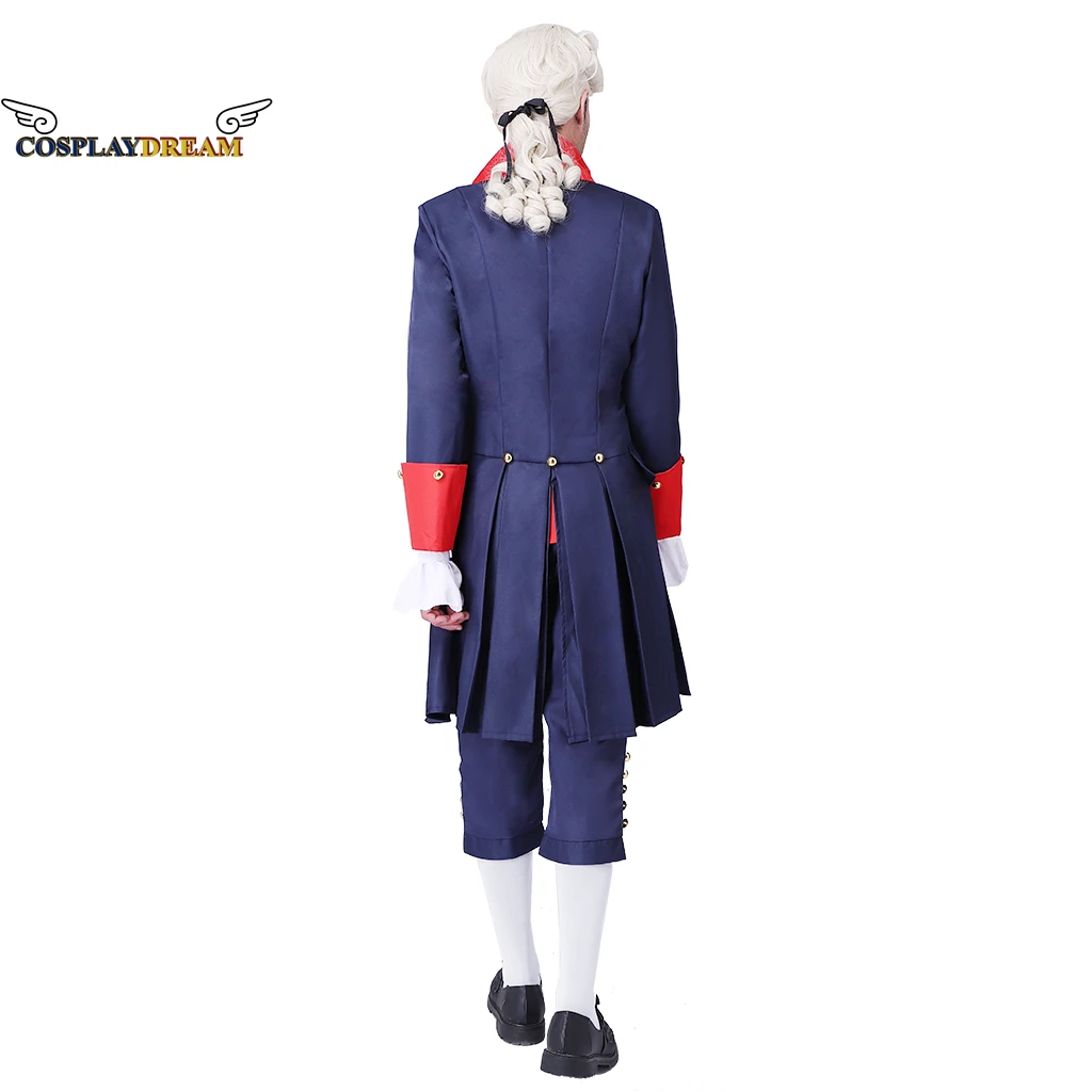Костюм для косплея средневековой колониальной военной формы Гамильтон костюм