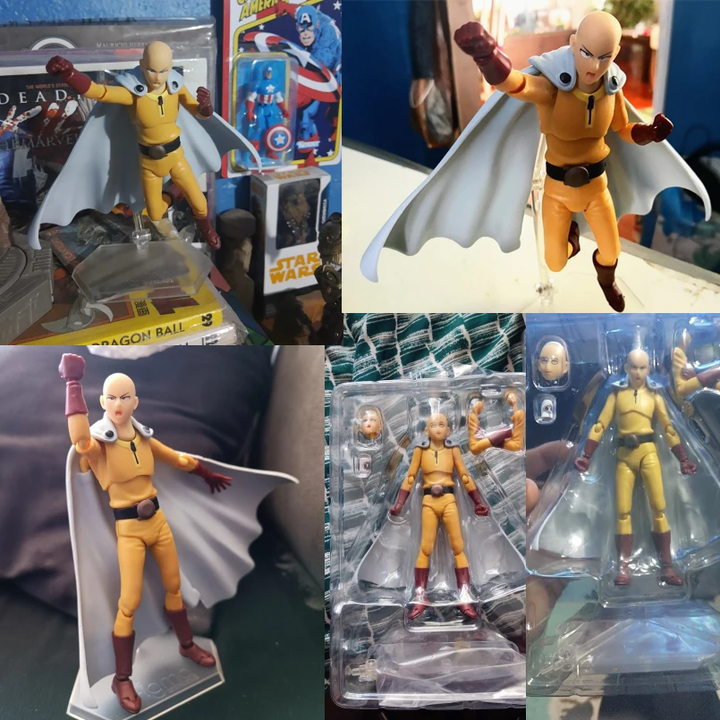 Фигурка Аниме ONE PUNCH-MAN подвижная фигурка из ПВХ префекция Сайтама модель