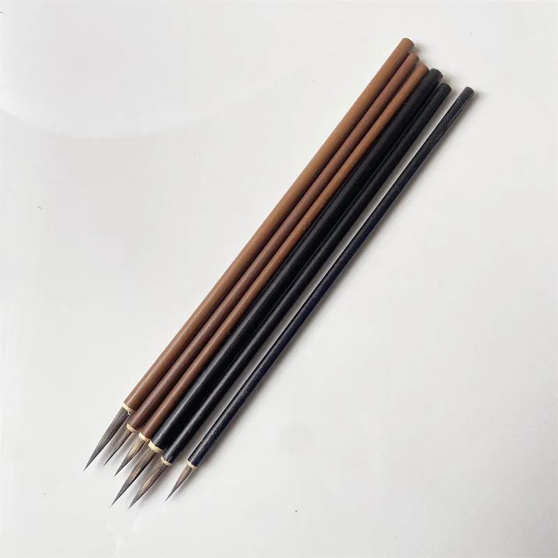 

3pcs/set Weasel Hair Hook Line Fine Paint Brush Chinese Calligraphy Brush Pen Paint Brush Art Stationary Oil Painting Brush