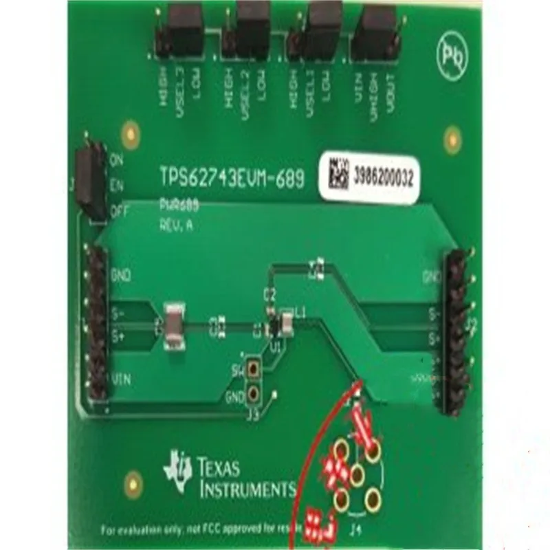 

TPS62743EVM-689 TPS62743 ультра-низкий Iq понижающий преобразователь, оценочный модуль, макетная плата