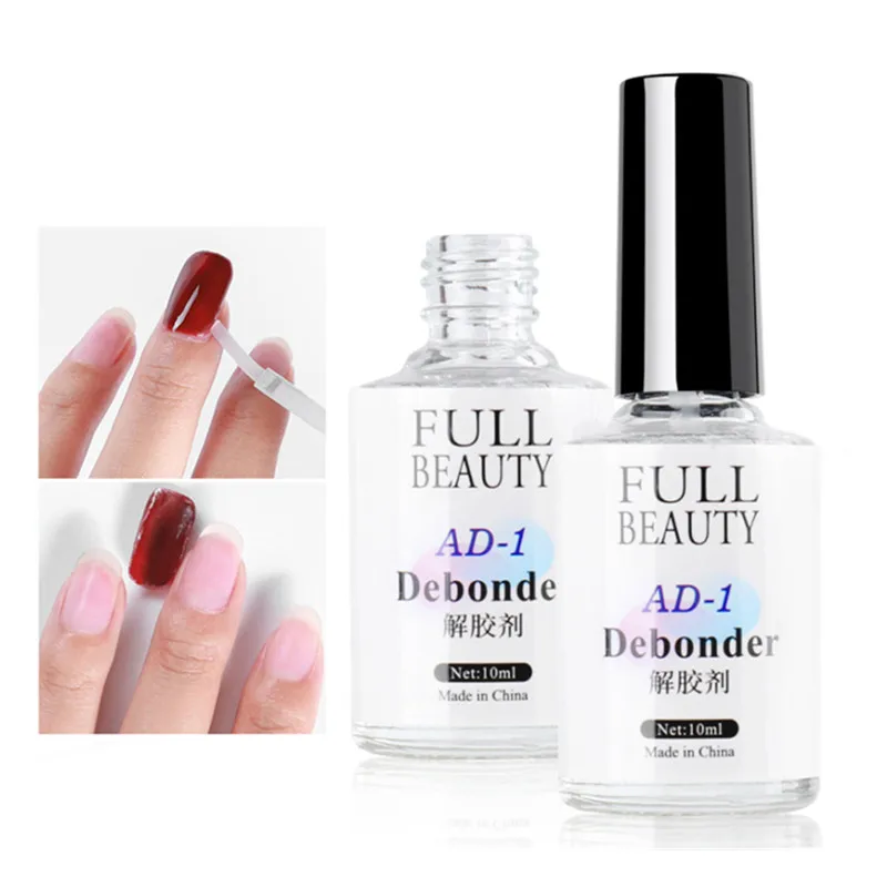 10ml Nail Gel Polish Rhinestone Remover Debonder Glue For Removeing False Tools Manicure Cleaner Degreaser Liquid Manicure Tool