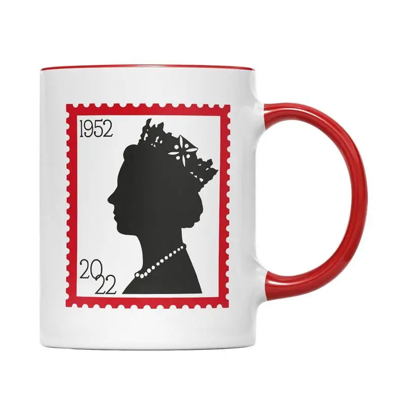 

Queen Elizabeth Commemorative Cups Commemoration Of The Queen Of Great Britain Platinum Jubilee Souvenirs Featuring Her Majesty