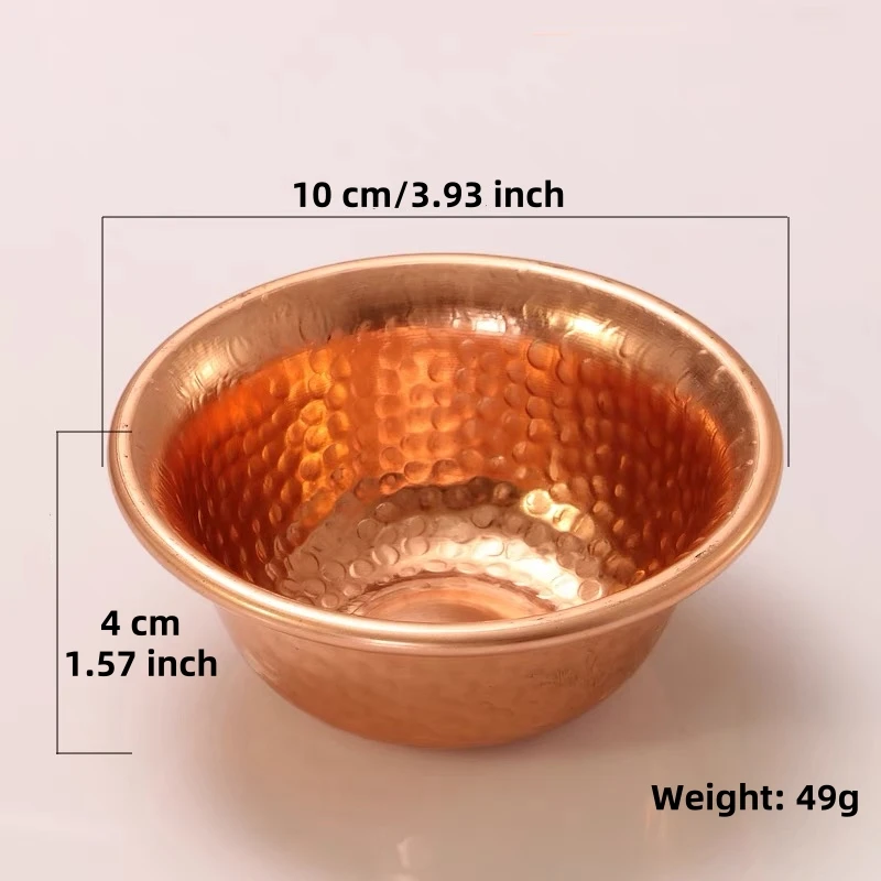 

Красная медная чаша для алтаря Tribute