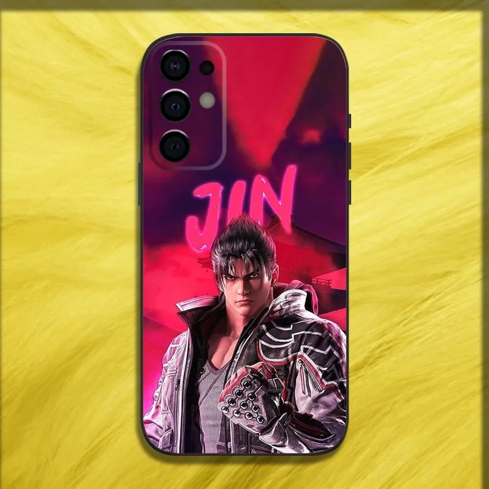 Game T-Tekken-S 8 B Phone Case For Samsung S24 S21 S22 S23 S30 Ultra S20 Plus Fe Lite Note 10 9 5G Black Soft Cover