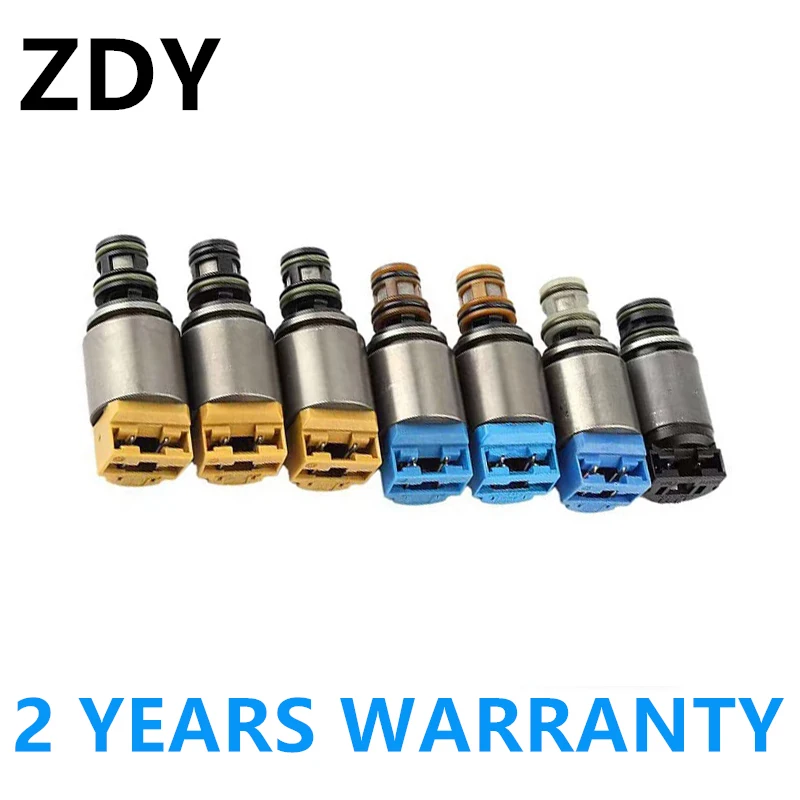 

Соленоид управления трансмиссией 1068298044 1068298045, 7 шт., набор клапанов для BMW X3 X5 325i 328i 335i, для Audi A6 A8 Q7 6HP19 6HP21