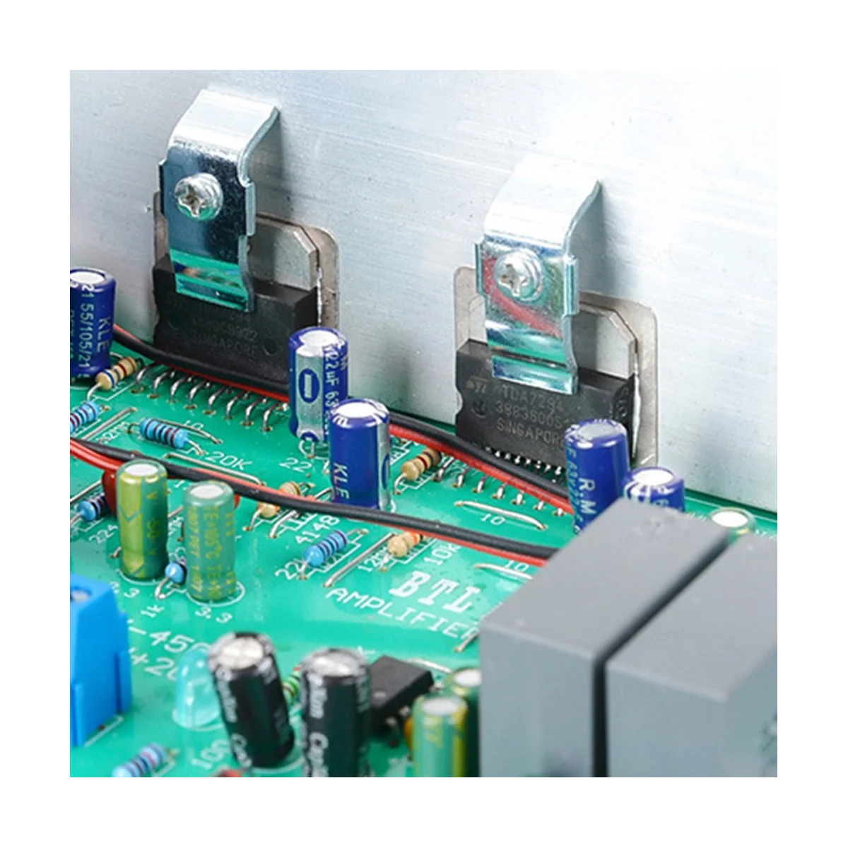 Плата усилителя TDA7294 PRO 2 0 каналов 200 Вт HiFi высокой мощности с воздушным