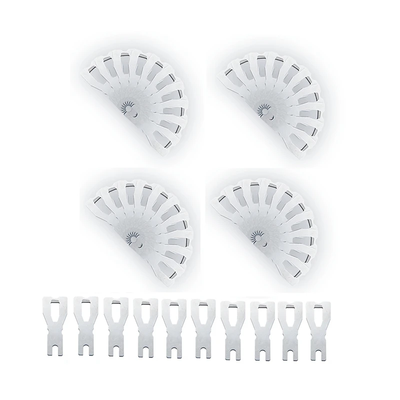 

50Pc Blades For PVC Vinyl Flooring Trimming Skiving Knife Plastic Floor Construction Tools