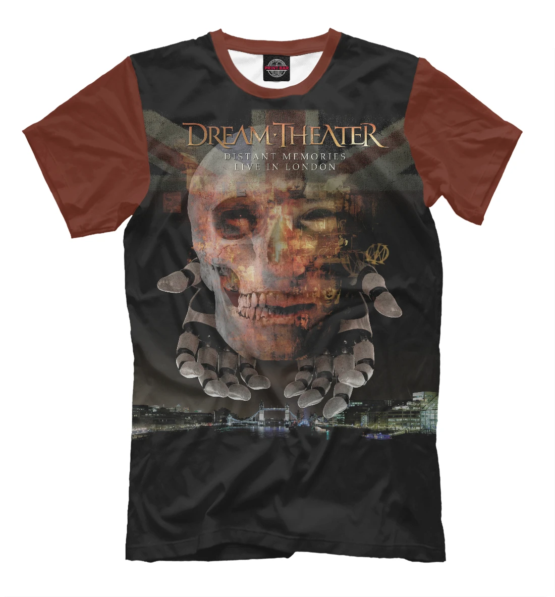 Футболка Dream theater Metal Music |