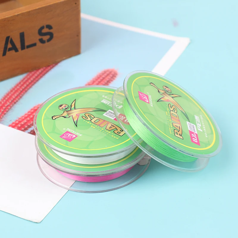 

100M 8 Braided PE Fishing Line Multifilament Wear-resistant Tightly Woven Fishing Line Extreme Thin Smooth For Carp Bass Trout