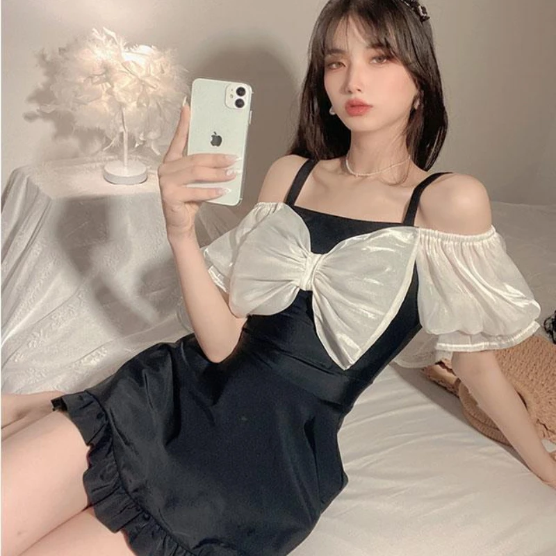 Накидка женская квадратный вырез мягкая ткань в Корейском стиле