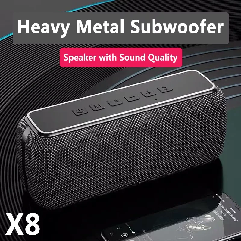 

100% XDOBO X8 IPX5 Waterproof portable column super bass High power 60W Bluetooth speaker DSP subwoofer music center sound bar