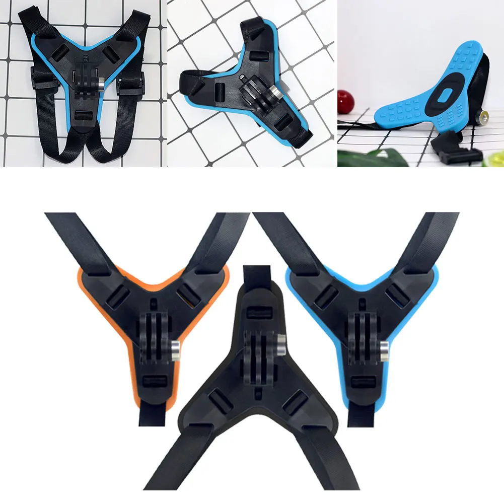 

1x Adjustable Motorcycle Helmet Front Chin Mount Holder Bracket For-GoPro POV Shots Chin Mount Holder For Full Face Helmet