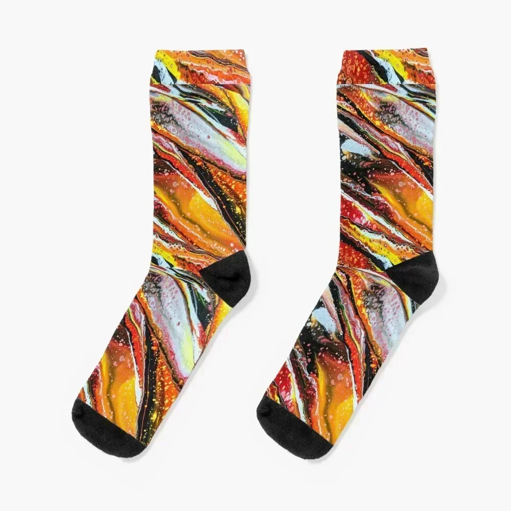 Носки Smoldering Gaze мужские хлопковые высококачественные МОДНЫЕ дизайнерские носки