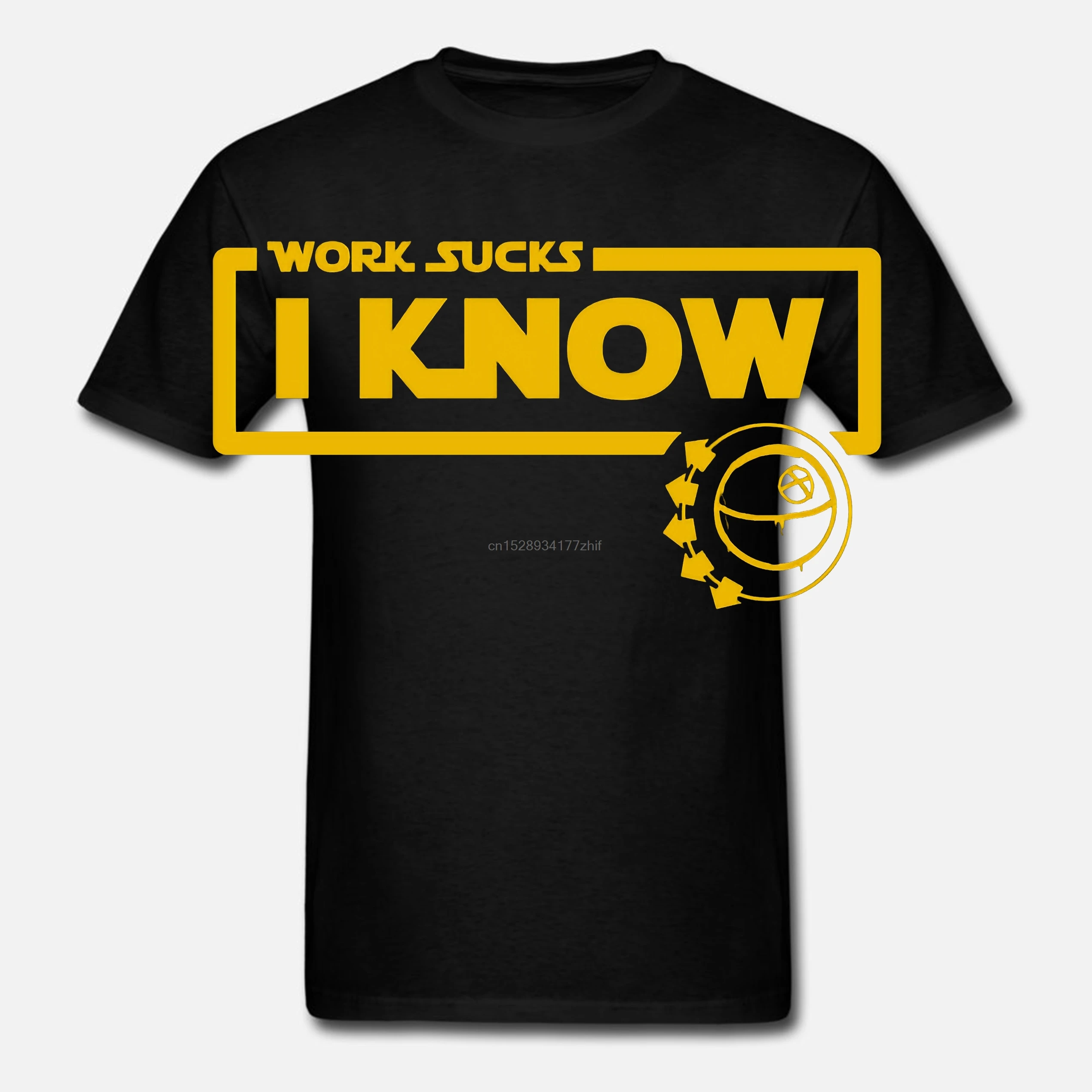 Футболка мужская хлопковая с принтом круглым вырезом и короткими рукавами |