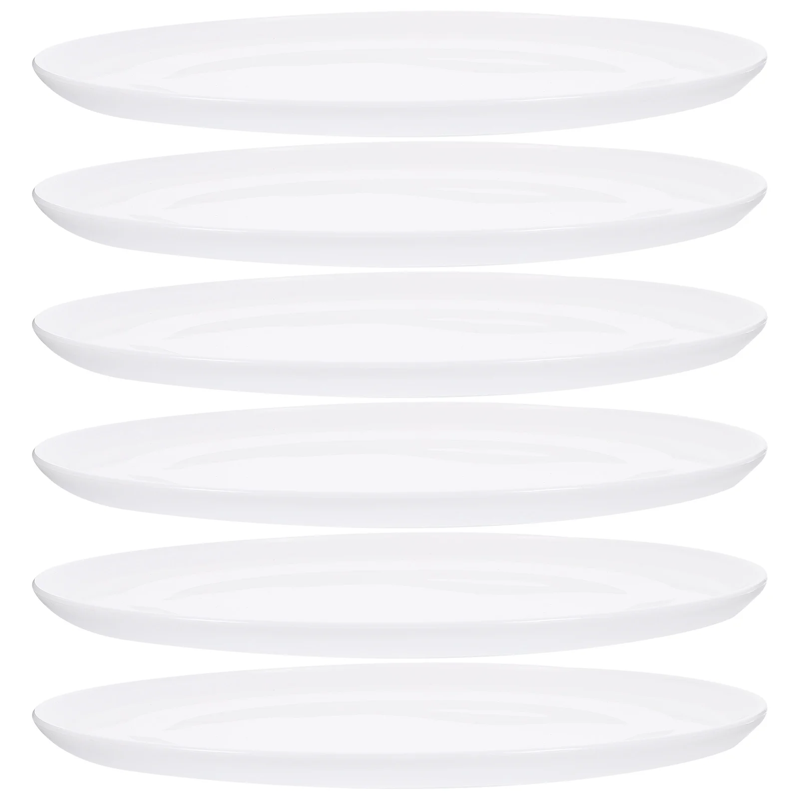 

6 Pcs Plastic Planter Tray Window Sills Water Drip Humidity Trays Indoor Plants Pot Pp Pots Convenient