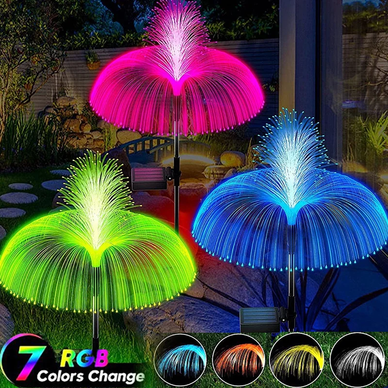 

Светильник для сада, 7 цветов, водостойкий