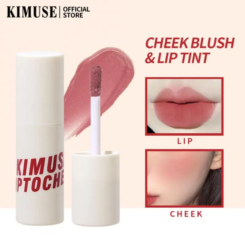 

Cosmetics Velvet Matte Lip Gloss Liquid Lipstick Cheek Lip Tint Cream Cheek Blush 5 Colors Moisturizing Face Blush Rouge