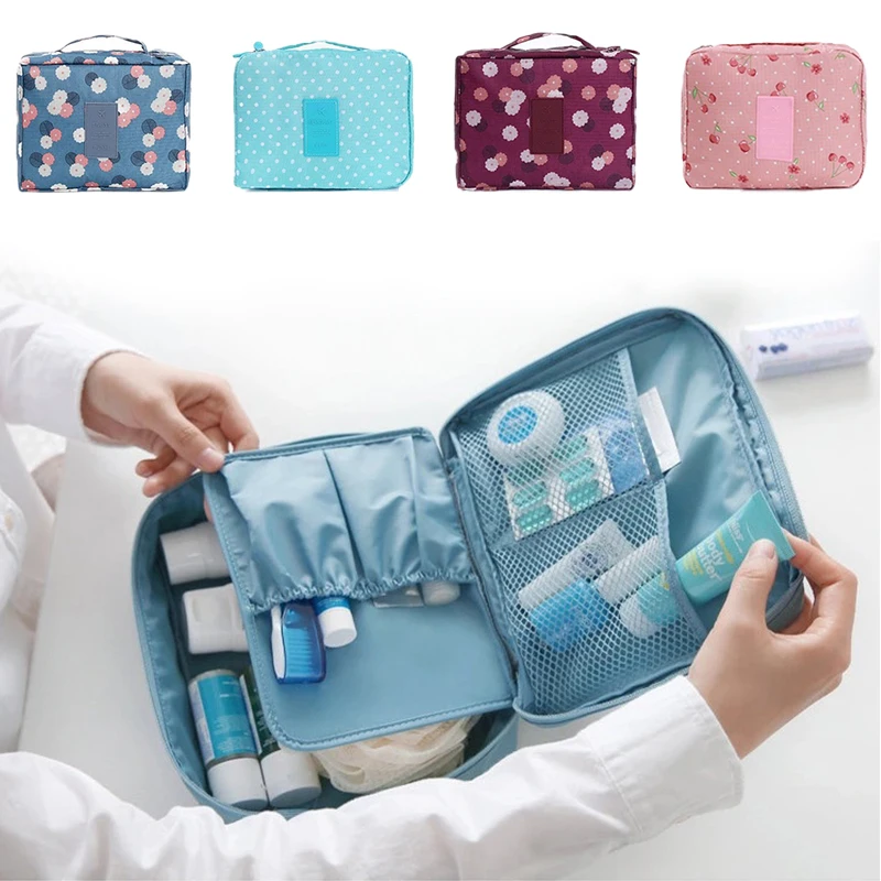 Многофункциональная дорожная уличная косметичка для девочек женская Женский