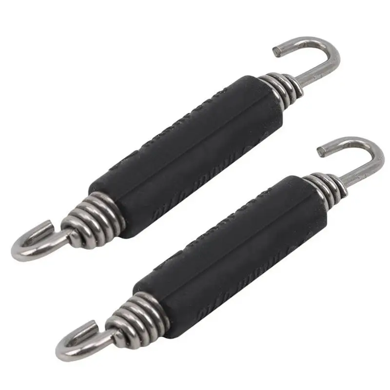 

2 Pieces Exhaust Pipe Spring Hook Motorcycle Stainless Steel Spring Hooks For Akrapovics SC Project AR Exhaust Pipe