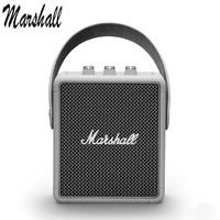 marshall stockwell ii wireless bluetooth 5 0 portable speaker waterproof deep subwoofer portable speaker for outdoor travel