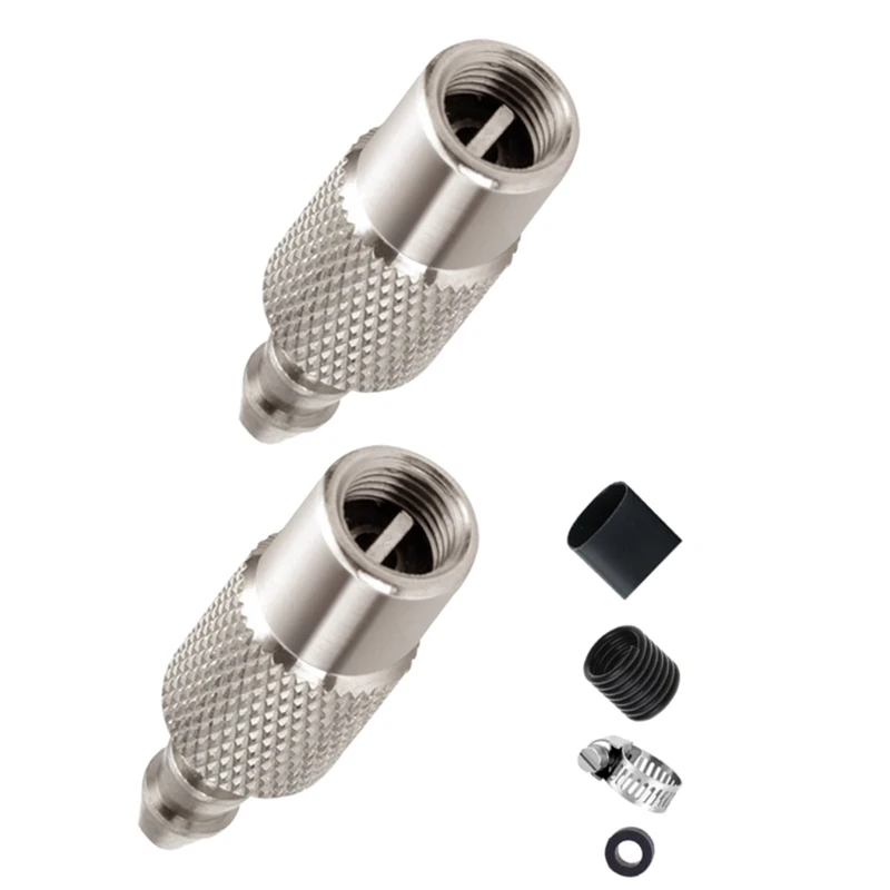 

J60F 6.5mm Air Line Hose Compressor Fitting Connector MetalNozzle for Pneumatic Tools Quick Release Connector