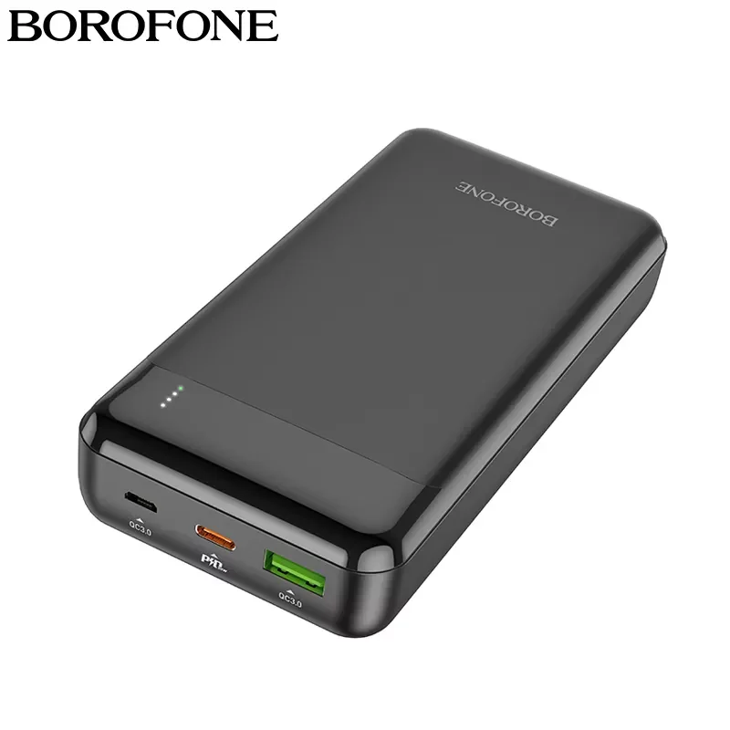 

NEW BOROFONE PD 20W Power Bank 10000mAh External Battery 20000mAh PD3.0 Fast Charging USBC Portable Charger For iphone