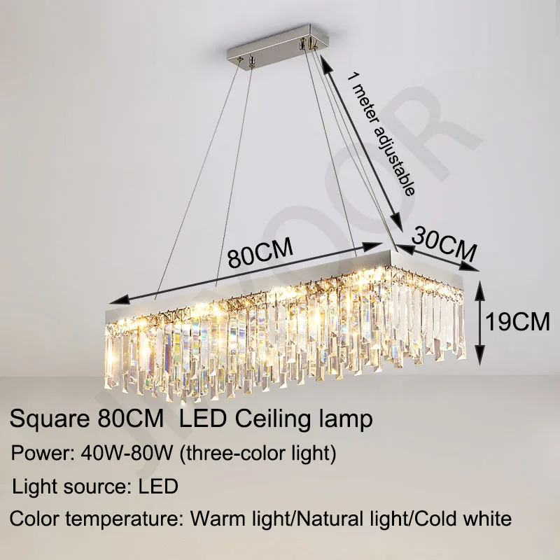 

Потолочная люстра JIAYOOR золотая LED