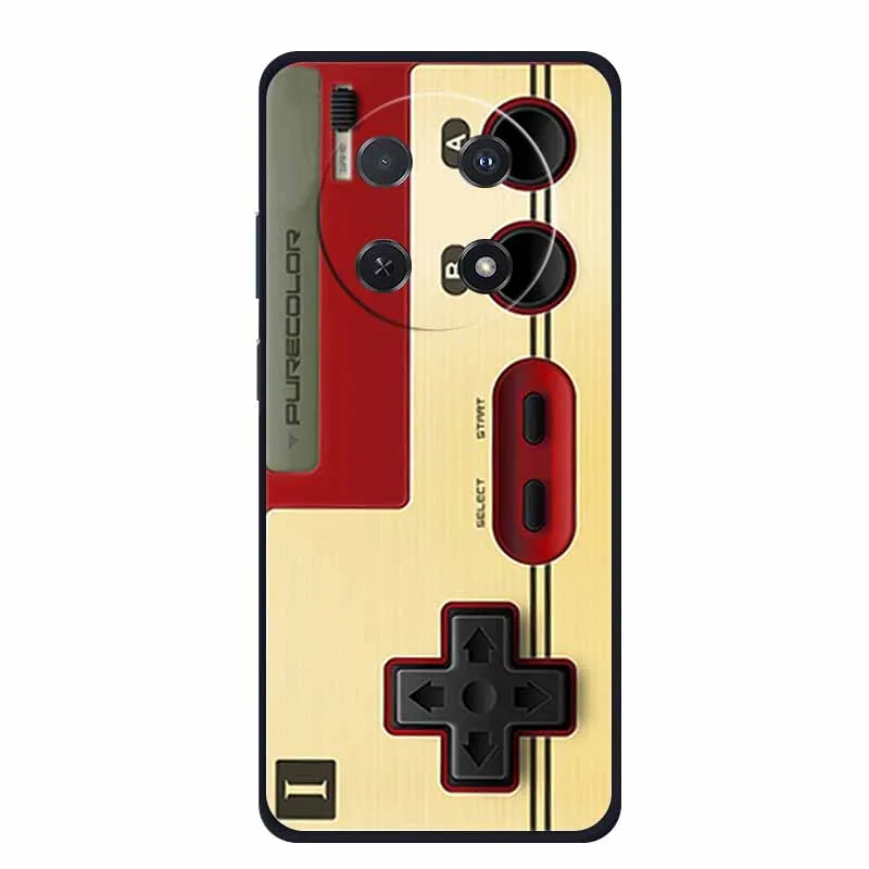 Чехол для телефона Huawei Nova 12i чехол Nova12i черный силиконовый мягкий задняя крышка 6 7