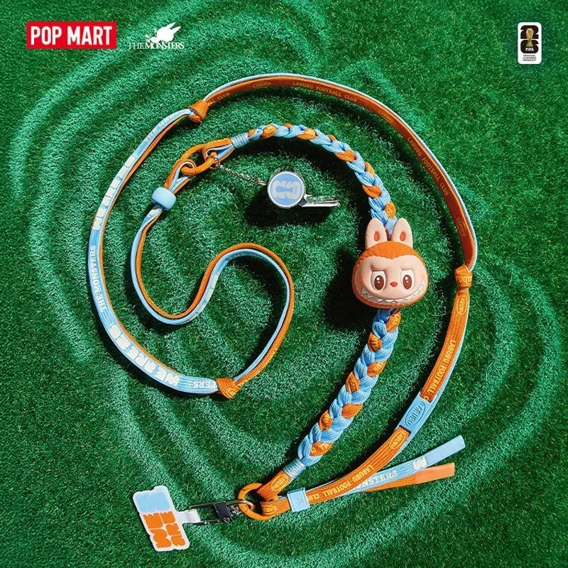 POP MART Labubu The Monsters FIFA Series: Оригинальный брелок для телефона, таинственная коробка, игрушки-сюрпризы, фигурки-украшения (art.: 3920da49bbcad) - 3920da49bbcad