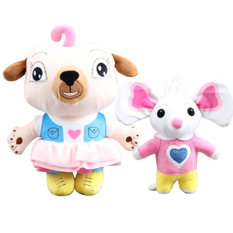 

20-30cm Cartoon Movies Chip and Potato Stuffed Plush Toys Cute Sofa Decoration Mouse Doll Christmas Birthday Gift for Children