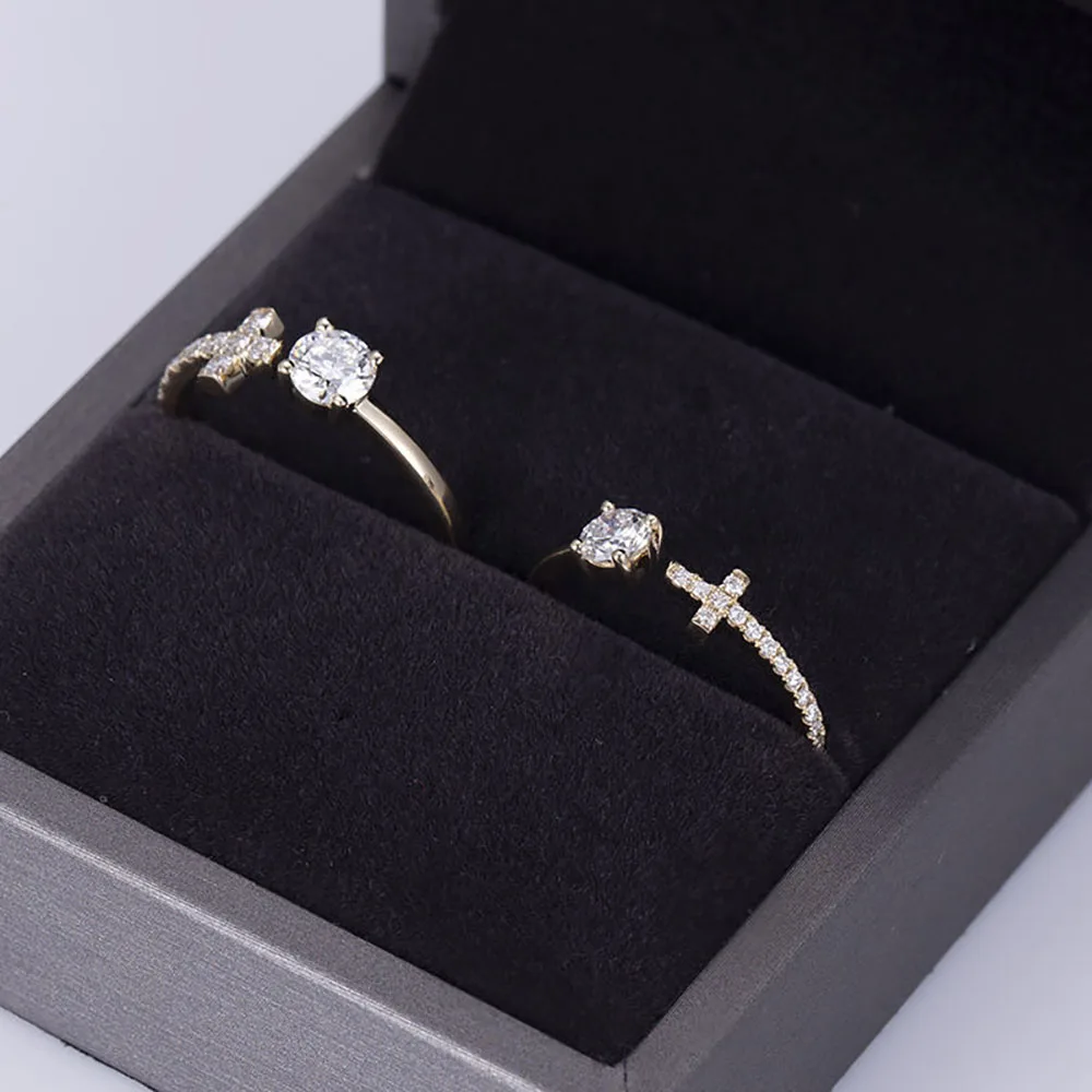 Обручальное кольцо с бриллиантом круглой огранки 1 карат желтое золото 14