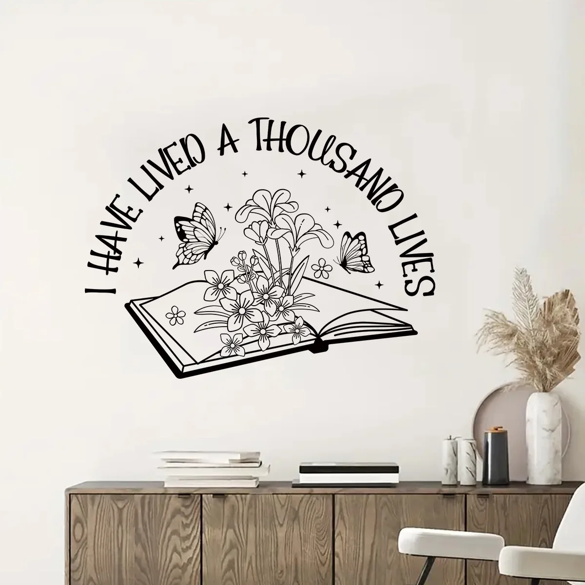 ПВХ наклейки для стен Ins стиль