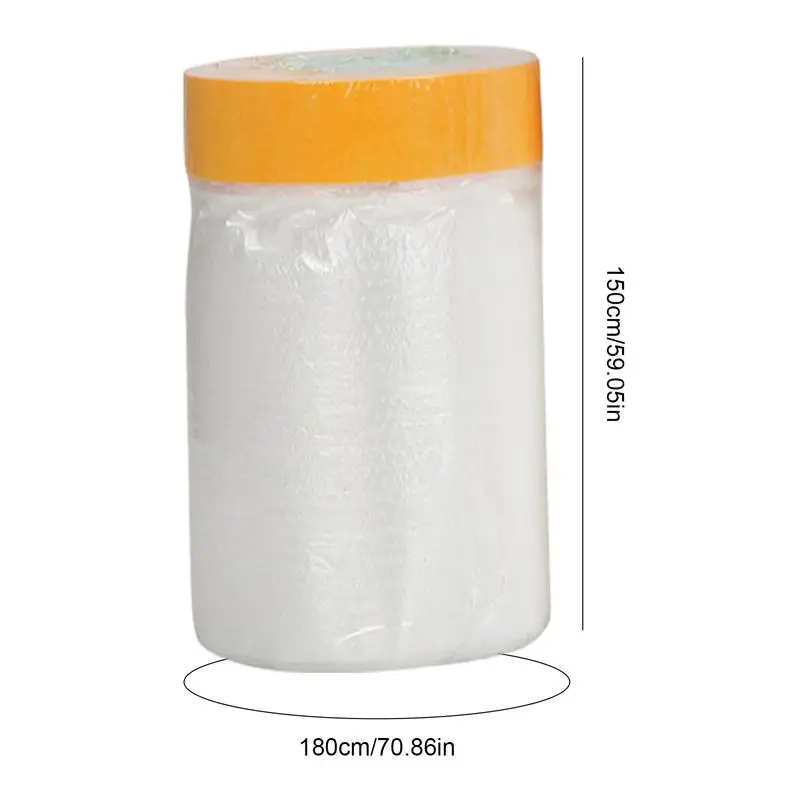 Маскирующая пленка для автомобильной краски предварительно наклеенная