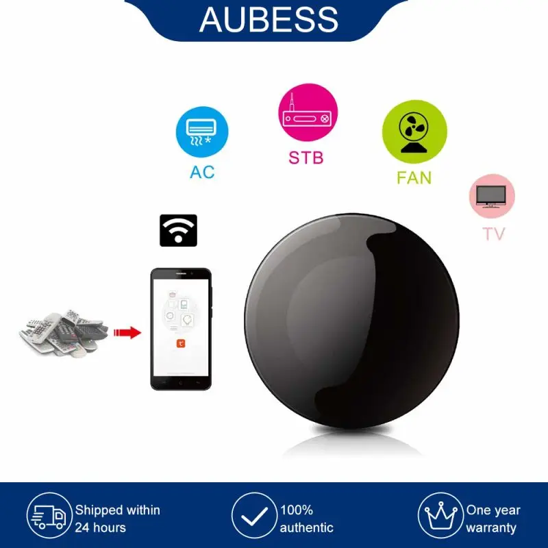 

Беспроводной инфракрасный дистанционный переключатель, универсальный пульт дистанционного управления «сделай сам» для умного дома, с Wi-Fi, ...