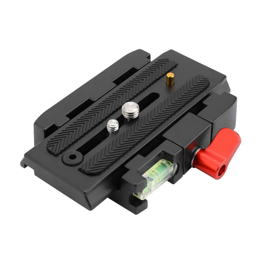 

P200 Quick Release Plate Aluminium Alloy Clamp Tripod for Manfrotto 501 500AH Q5 Installed on Different Equipment as Stabilizer